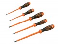 Bahco 822 Vde Insulated Screw Driver Set Ph 5pc �13.50 Bahco 822 Vde Insulated S/driver Set Ph 5pc
&nbsp;
Features:
&nbsp;
5 Piece Set Of Insulated Screwdrivers For Phillips�&nbsp;head Screws And Slotted Head Screws, For Work On Live Equipment Up To 