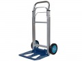 Einhell BT-HT90 Folding Truck 90kg Capacity �29.95 Adjustment For Extendable Handle Extendable Transport Handle Aluminium Frame Fold-away Supporting Blade Rubber Wheels With Metal Bushingpayload: Max. 90 Kgsize Folded: 730 X 380 X 190 Mmsize Opened: 1