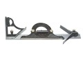 FISCO   58ME  COMBINATION SQUARE 12IN/30CM �23.90 Fisco Combination Square

Heavy Duty Combination Square For Use As Outside And Inside, Try Square, Mitre Square, Depth And Marking Gauge, Steel Rule, Straight Edge, Spirit Level, Giving Horizontal 4