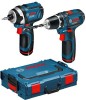 BOSCH GSR10.8-2-Li 10.8V 2 SPEED DRILL/DRIVER WITH 10MM CHUCK  IN L-BOXX + GDR10.8Li BODY �179.95 Bosch Gsr10.8-2-li 10.8v 2 Speed Drill/driver With Chuck&nbsp; In L-boxx
&nbsp;
The Shortest Powerful Tool In The 10.8v Class
&nbsp;
Features:


At 178mm It Has The Shortest Design In Its Class