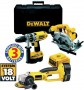 DeWALT Cordless Combo Kits