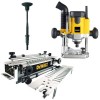DEWALT DW621K 110VOLT 1100W VARIABLE SPEED ROUTER & DE6212 DOVETAIL JIG & FINE HEIGHT ADJUSTER �329.95 Dewalt Dw621k 110volt 1100 Watt 1/4\" Variable Speed Plunge Router.
&nbsp;
*********package Deal********
&nbsp;
Supplied With
&nbsp;
Dewalt De6212 Dovetail Jig & Fine Height Adjusterfeatures: