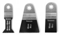 FEIN 63502127040 E-CUT SAW BLADE MIXED PACK OF 3 �41.77 
E-cut-saw Blade Multi-pack 

Consisting Of 3 Different E-cut Sawblades: 
&nbsp;
1 X E-cut Precision 65 Mm Wide,

1 X E-cut Standard 35 Mm Wide, 
1 Xe-cut Universal 44 Mm Wide. 
&nbsp;
This 