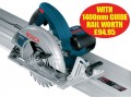 BOSCH GKS 65 240V 190MM 1600W CIRCULAR SAW WITH CARRY BAG WITH 1.4M GUIDE RAIL �159.00