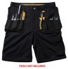 DEWALT DWCS 40 INCH WAIST BLACK SHORTS was �29.95 �19.95 Dewalt Dwcs&nbsp;40 Inch Waist Black Shorts
&nbsp;
﻿� Tuck Away Holster Pockets -&nbsp; For Multi Use � Tripple Stitching On Key Areas - For Extra Wear� Side Combat Pocket With Screwdriver Lo