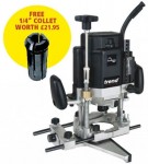 TREND T11EK 240V 2000W  VARIABLE SPEED ROUTER PLUS 1/4INCH COLLET FREE! �239.00
