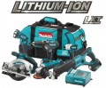 MAKITA LXT600 18VOLT 6 PIECE COMBI KIT WITH 3 x LITHIUM-ION BATTERIES �669.95