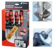 WERA 6 PIECE DIAMOND TIP COATED SCREWDRIVER SET WITH RACK + 1 EXTRA VDE SCREWDRIVER FREE �19.99