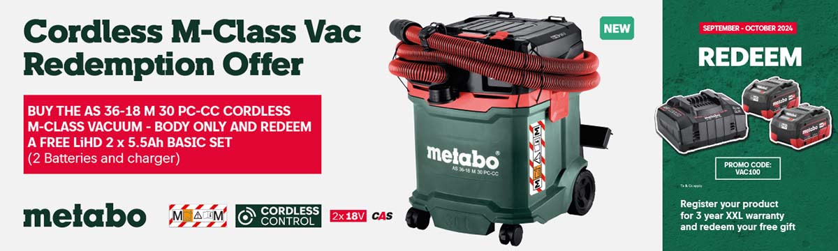 Metabo M-Class Vac Redemption