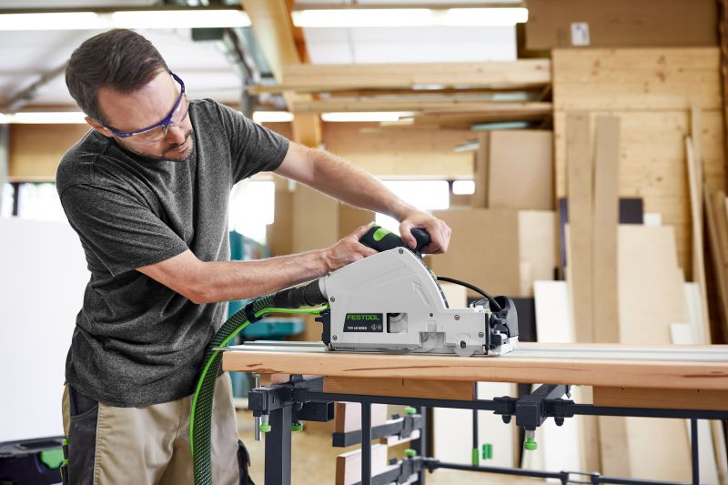 Festool 576733 TSV 60 KEBQ-Plus 230V Plunge-Cut Saw With Scoring Function   SYS3 M 437 Case, at DM Tools