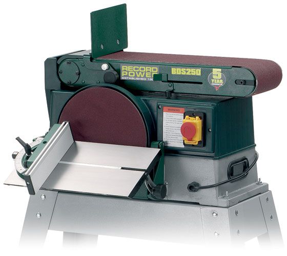 Record Power BDS250 Belt And Disc Sander , at D&M Tools