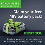 Bonus Weeks 18V Promotion