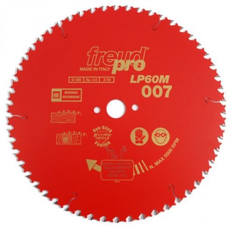 circular tct saw 30mm 54t 350mm freud blade pro tools