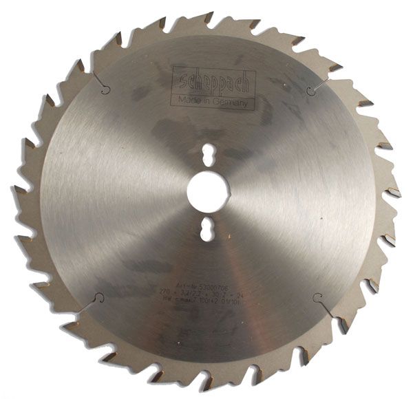 Scheppach 53000706 Saw Blade TS2500ci 270mm X 24TH, at D&M Tools